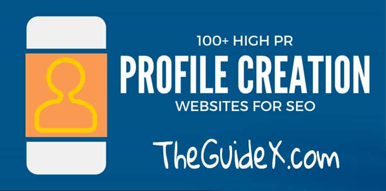 Websites list for profile seo creation Top 400+